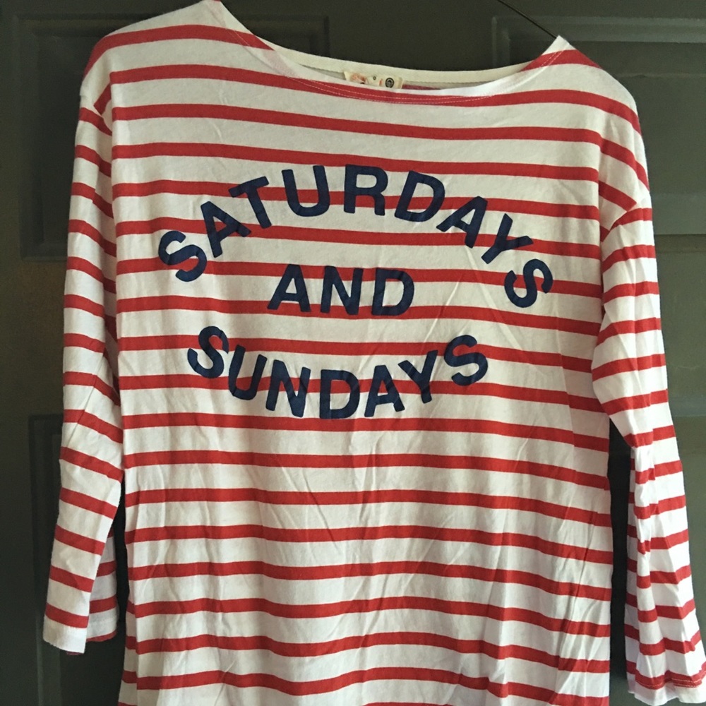 Sundry Saturday’s and Sunday’s BoatNeck Tee